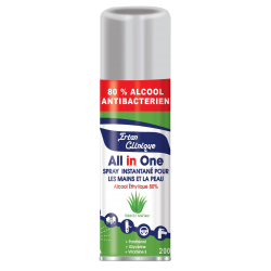 AEROSOL 80% ALCOOL MAINS ET SURFACE 200ML